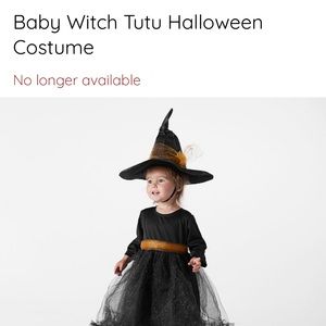 Pottery Barn Witch Costume with hat